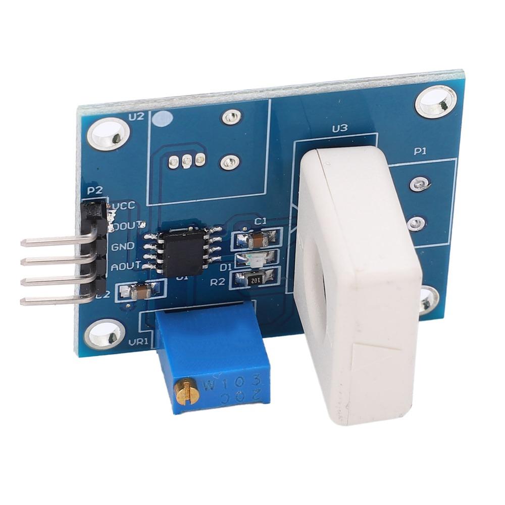 WCS1800 Hall Current Detection Sensor DC 5V 35A Overcurrent Protection Module Professional Blue Short Circuit Detector