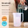 ZISIZ Large Capacity Plastic Measuring Pitcher