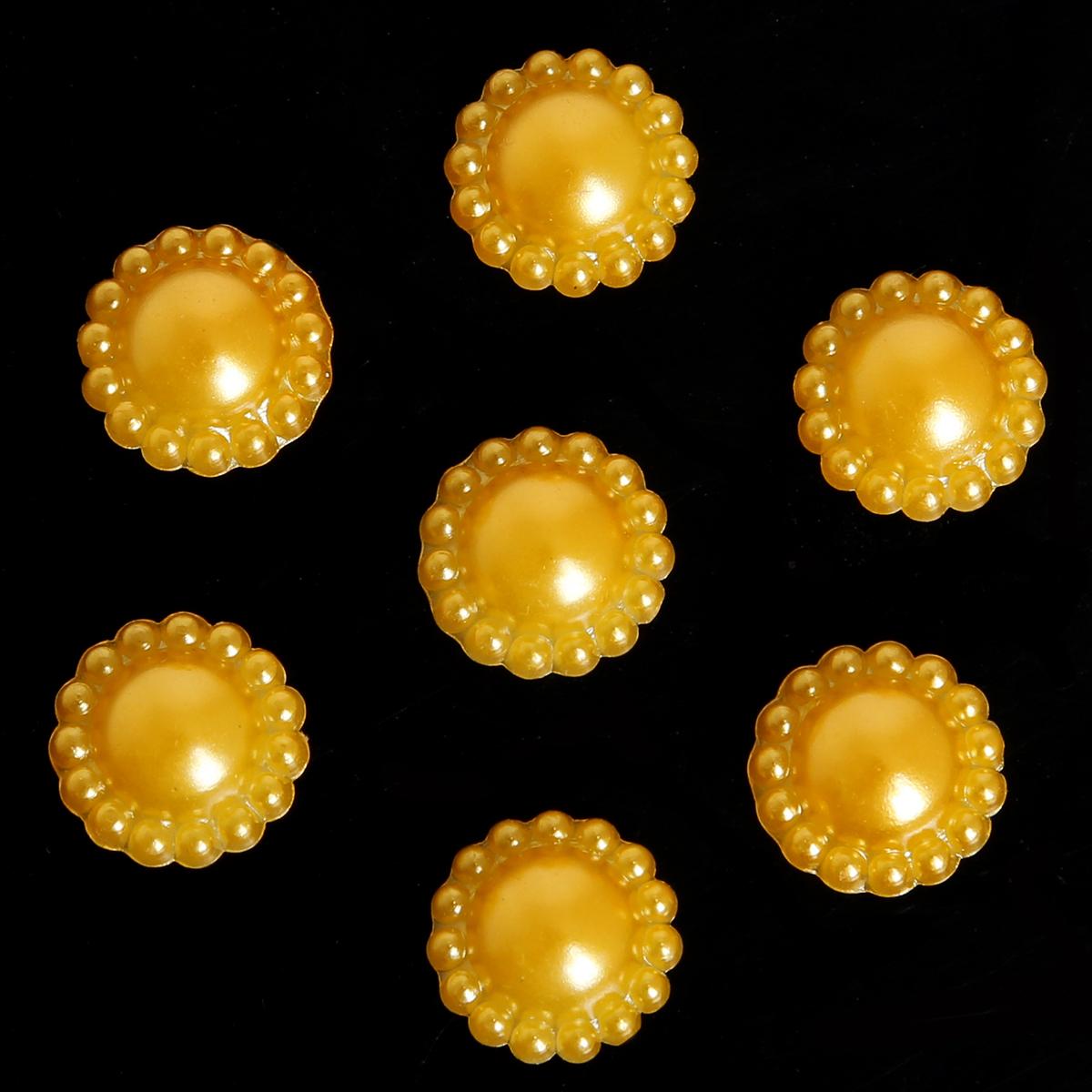 

50 шт./пакет 12 мм красочные кружевные полукруглые плоские бисерные украшения «сделай сам», аксессуары ручной работы 12mm 50pcs/bag