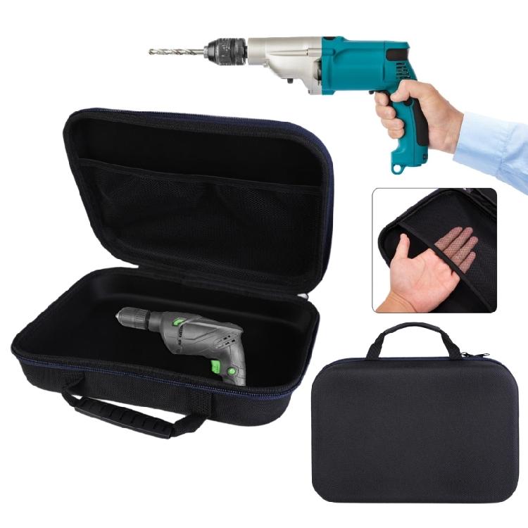 Drill Tool Bag Storage Case with Handle, Electric Grinder Drill Bag Zippers Pouches Replacement for Electric Drill Tool