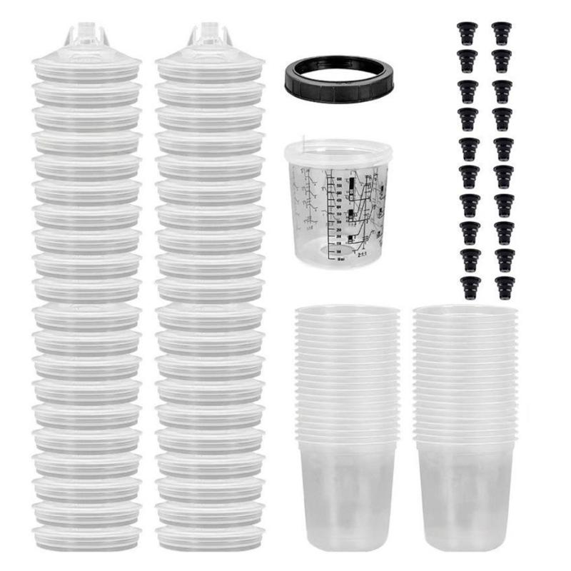 Farb mischbehälter Farbsprühgerät Mischbecher Präzise Waage Farbvorbereitung Einwegbecher Langlebig