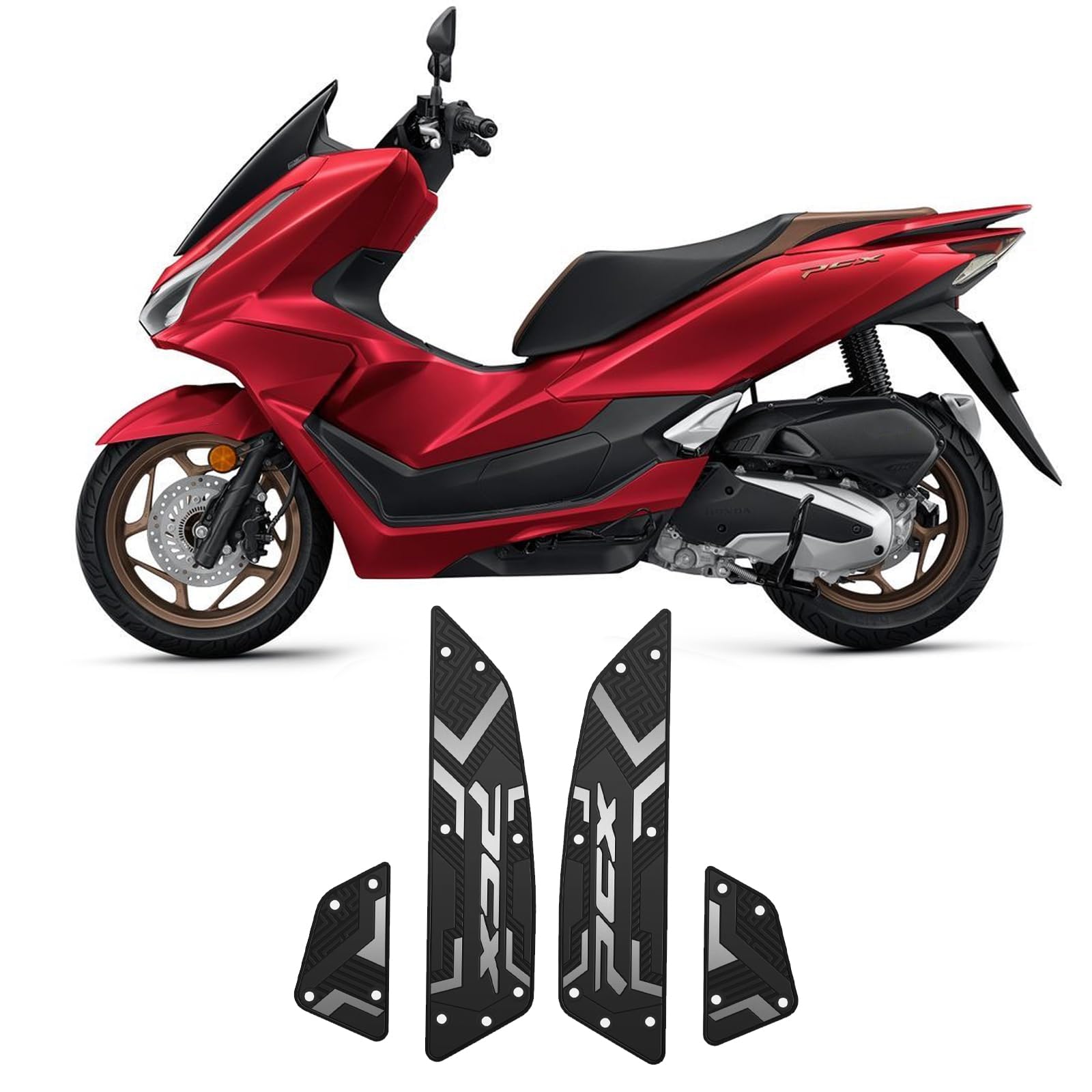 

FOR PCX160 2025 pcx 160 2025 Remodeling Foot Pedal Rubber Anti-Slip Foot Pedal Anti-Falling