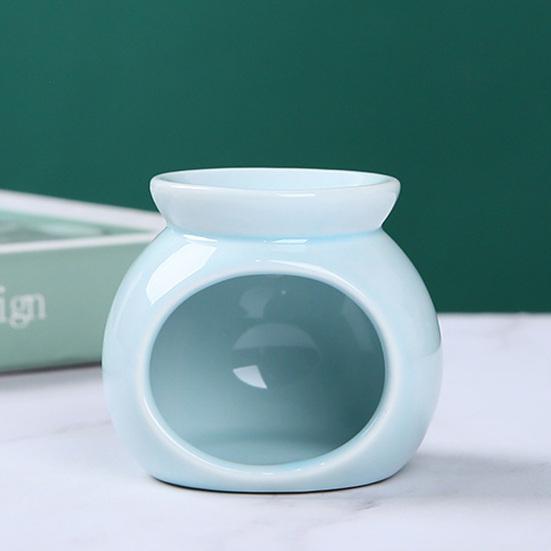 Essential Oil Burner Small Ceramic Tealight Candle Holder Scented Wax Melt