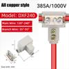 Conductor Brass High Power Splitter High Power Fast Connector Quick Terminal Block