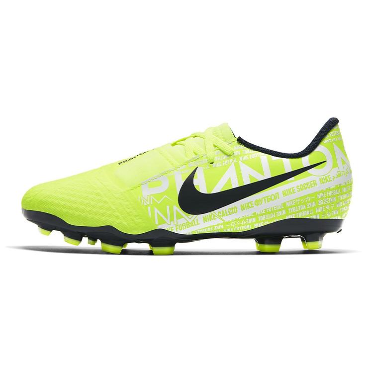 

Nike Phantom Venom Slip Resistant Cushioning Abrasion Resistant Low top Soccer Shoes Green Black Kids AO0362-717 33.5