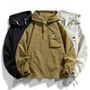 Männer Dünne Jacken Mäntel Harajuku Mit Kapuze Pullover Jacke Männer Windjacke Mantel Männlichen Outwear