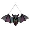 Wall Art Halloween Acrylic Bat Bat Shaped Wall Hanging Bat 6-style Halloween Bat Pendant  Bar