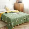 Summer Thin Quilt Washable Cotton Air-conditioning Quilts Soft Skin Friendly Blanket for Child Adult Double Bed Comforter Print