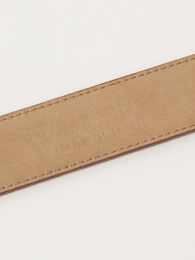 [BEAMS HART] Leather Belt 331mm Leather Belt Men's BLACK FREE
