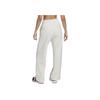 Nike Solid Color High Waist Wide Leg Knit Sports Pants Women Pants Oatmeal FZ4733-141