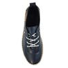 Lunar Womens/Ladies Evie Leather Plimsolls