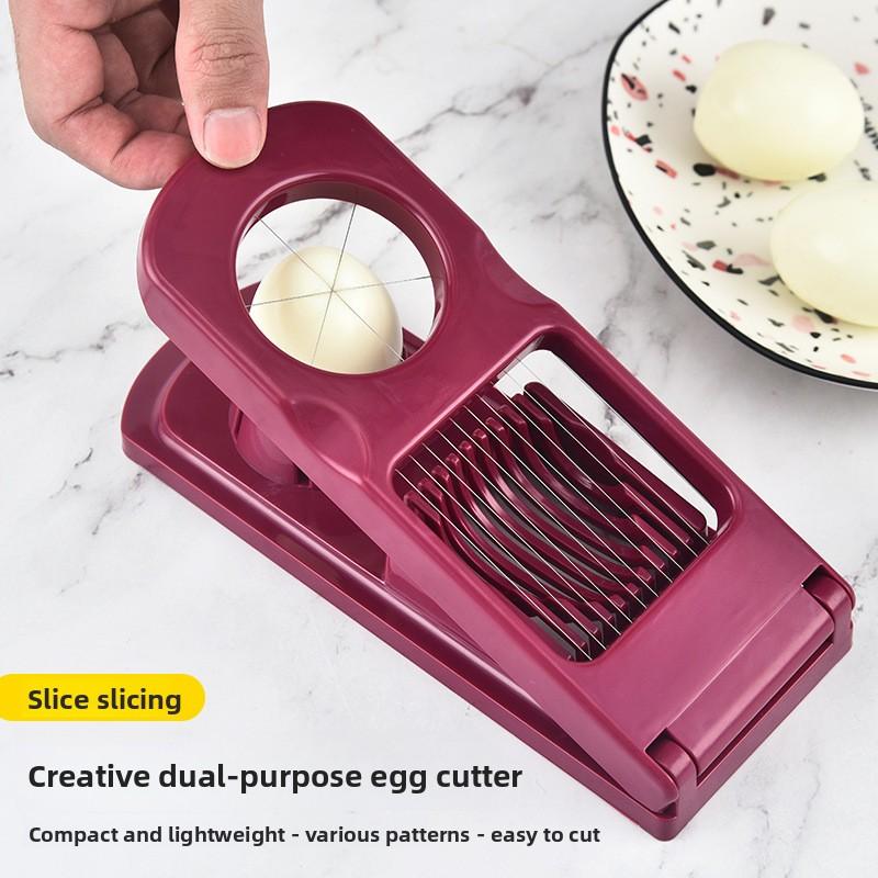 Multifunctional Household Two-in-one Egg Cutter