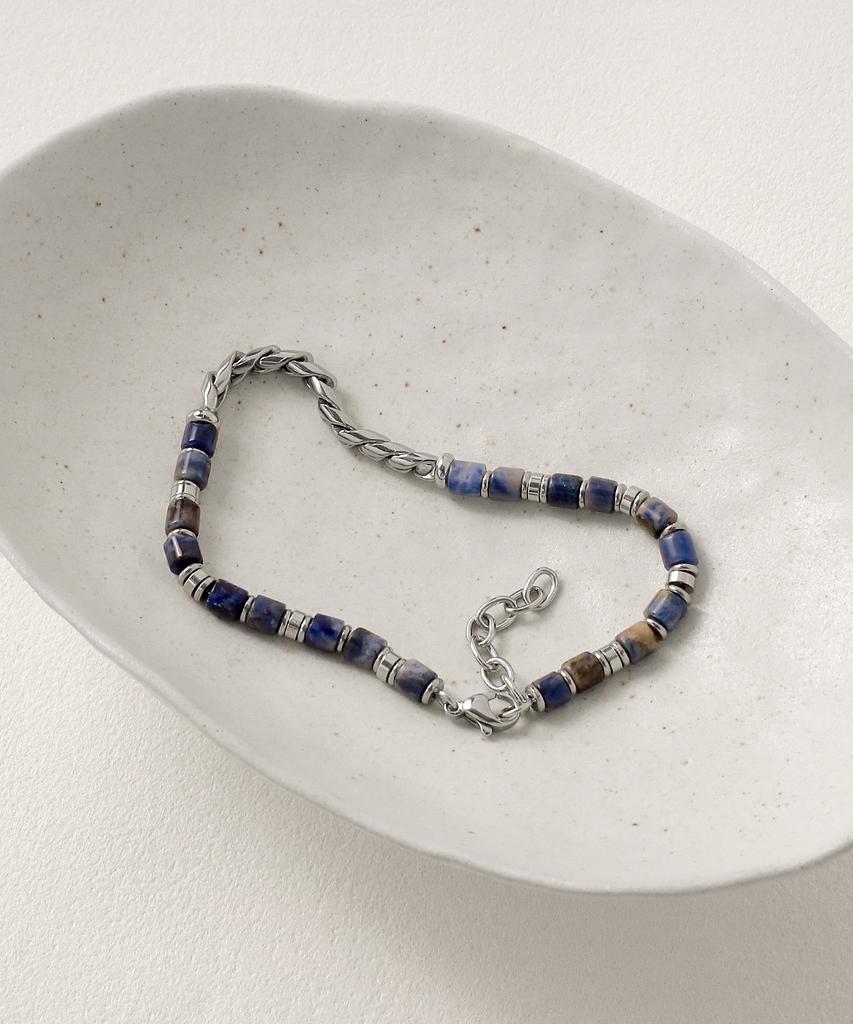 Mcel Blue Ocean Gemstone Bracelet