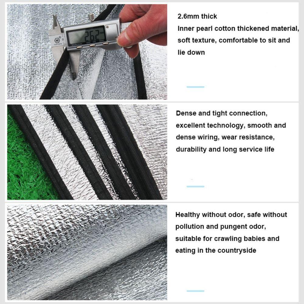 Single Sided/Double-sided Camping Moisture-proof Mats Waterproof Outdoor Picnic Camping Mat