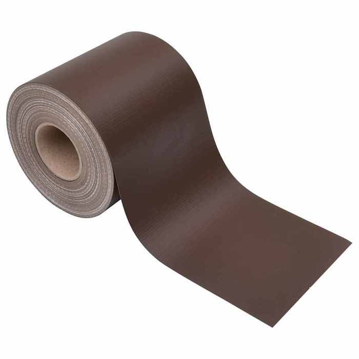 Écran d'intimité de jardin - Maison Exclusive - Revêtement PVC - 70 x 0,19 m - Marron résistant UV