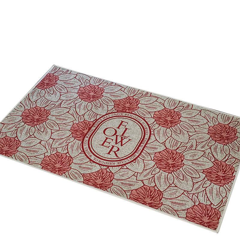 Entrance Door Mat Anti Slip Foot Mat Household Entrance Door Kitchen Mat Absorbent and Dirt Resistant Door Mat