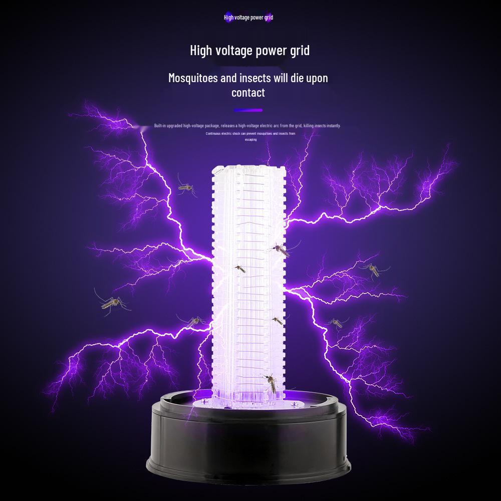 Waterproof Solar Mosquito Killer Lamp for Outdoor Use - Garden, Lawn, Courtyard, Park Insect & Fly Repellent