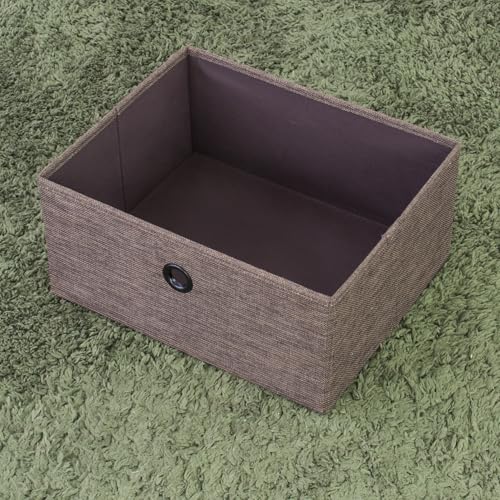 AZUMAYA Easy-Assembly Chest, Brown, 4 Drawers, LFS-702BR