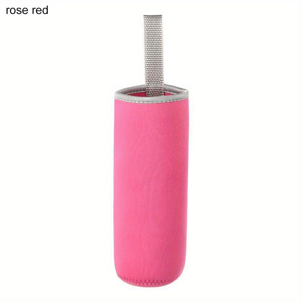 1 Stück Tragbare Neopren Thermobecher Wasserflasche Tasche Isolierhülle Beutel Glasflaschentaschen Sportzubehör