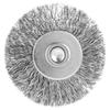 Wire Wheel Brush Steel Polishing Brush 10PCS Wire Brush 25mmStainless Steel Disc Brushes For Grinder Rotary Tool