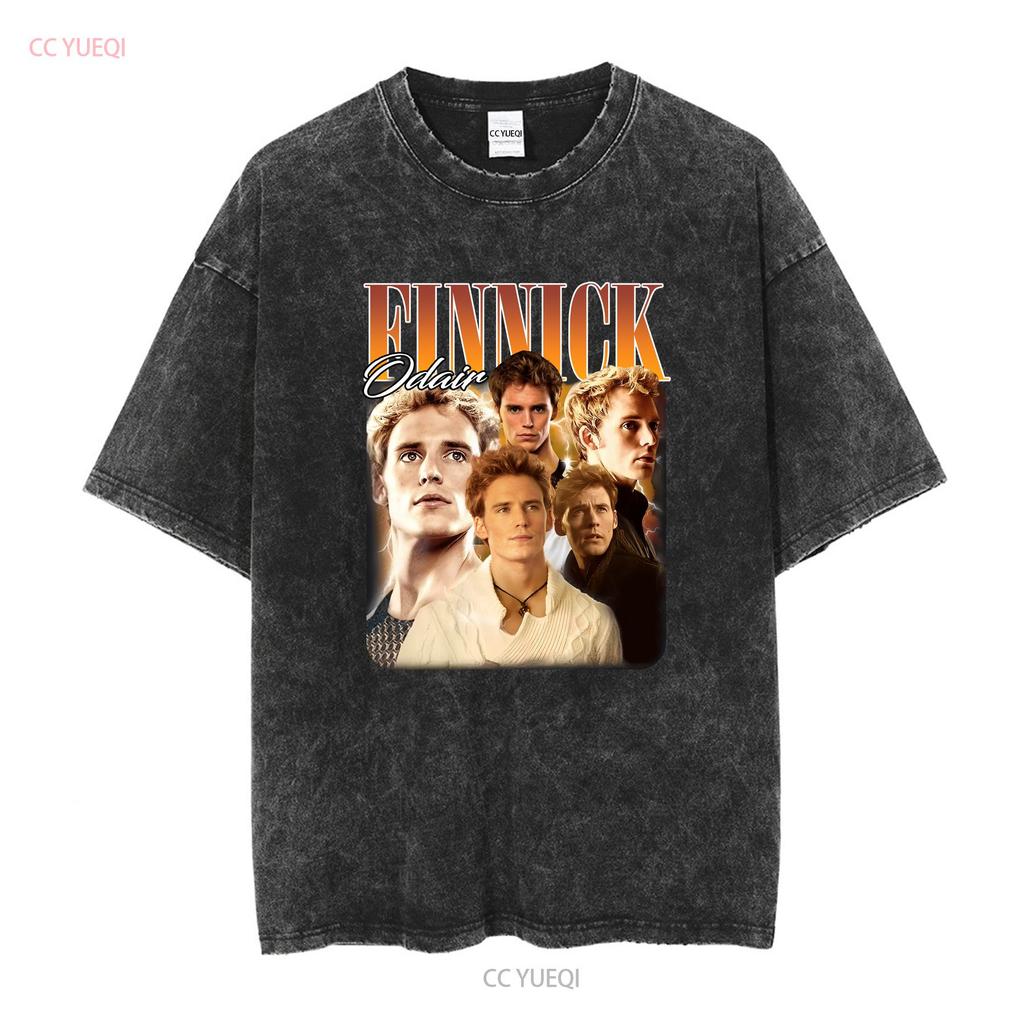 Limited Finnick Odair T Shirt Character Movie Series Actress Bootleg Ret long or short sleeves vintage Washed Breathable