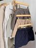 Petite A-Line Elastic Waist Quilted Skirt - Retro Autumn/Winter Design