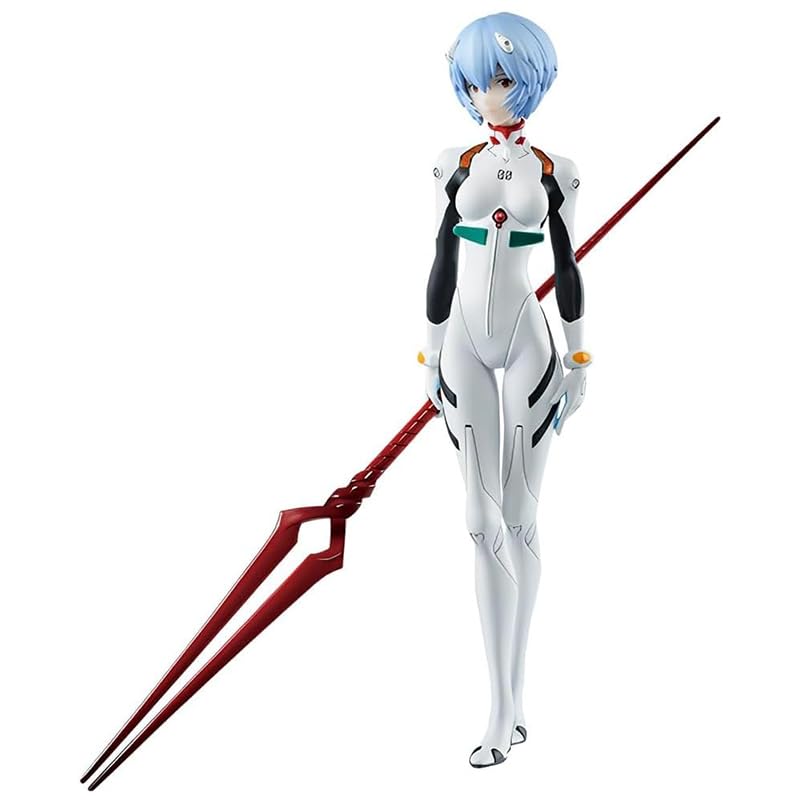 

Neon Genesis New Theatrical Edition Merchandise Rei Complete Holiday Anime Unofficial Evangelion Figure, Non-Scale, Ayanami, Plastic, Pre-Painted,