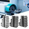 K11-125 3 PCs External Jaw Chuck High Strength   Life Life Jaw Compact Practical Design for Mechanical Work