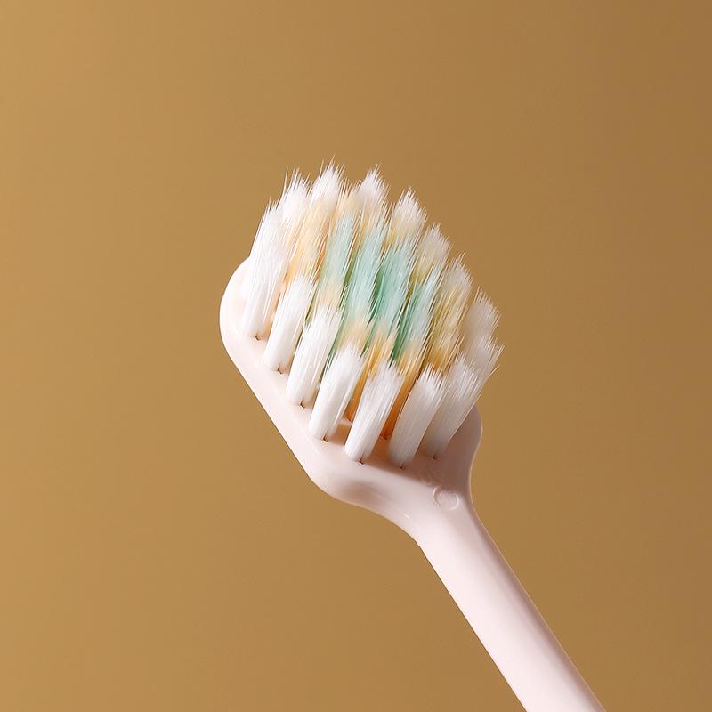 Chenke Japanese-Style Wide Head Soft Bristle Toothbrush for Adults