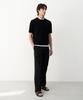 Jeilium Revo Summer Essential Henley Neck Half Knit Black (Dry Touch)