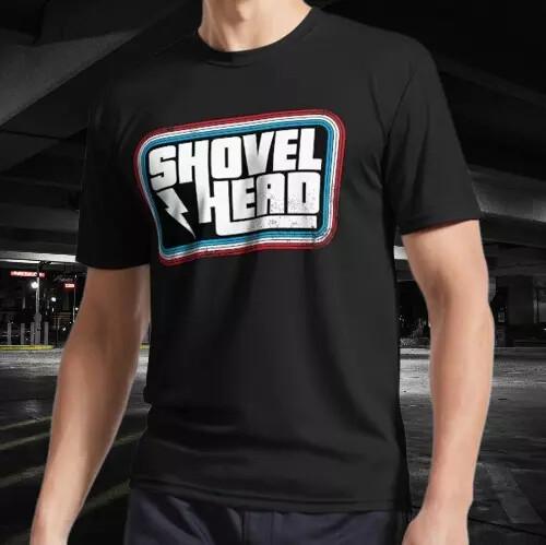 NEW SHIRT SHOVELHEAD RETRO DESIGN RACING LOGO T-Shirt Tops Tee FUNNY SIZE S-4XL