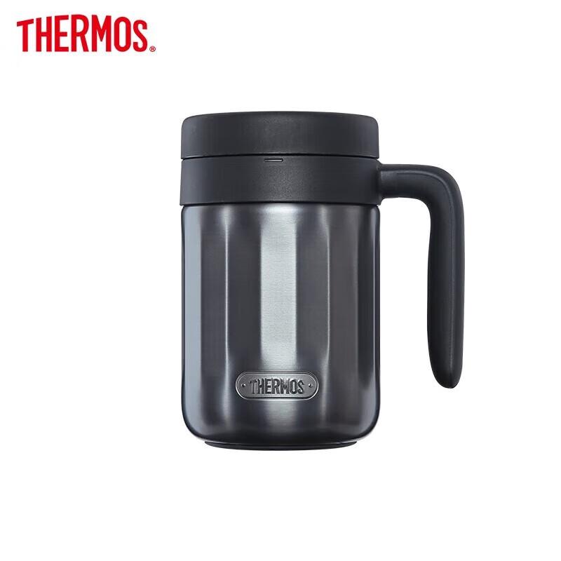 THERMOS Stainless Steel Insulated Tea Mug with Handle