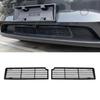 For Tesla Model Y Juniper 2025 2026 Radiator Protection Grille Mesh Inserts Front Air Inlet Vent Grille Cover Anti-insect