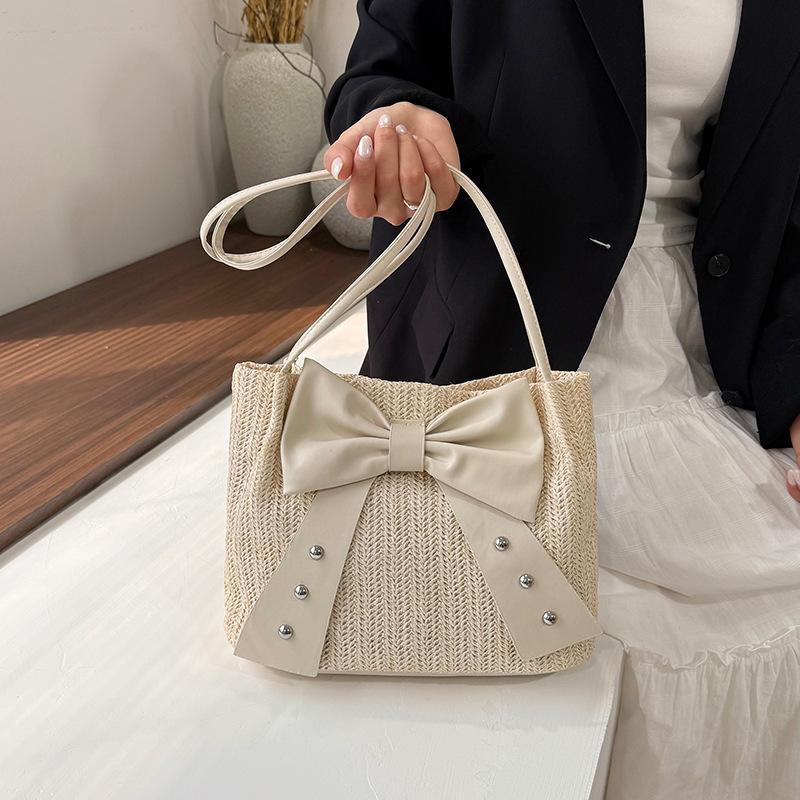 Bows Bag - Fashionable Color-matched Crossbody Bag with A Trendy Design, Bucket Bag for The Unique Style.