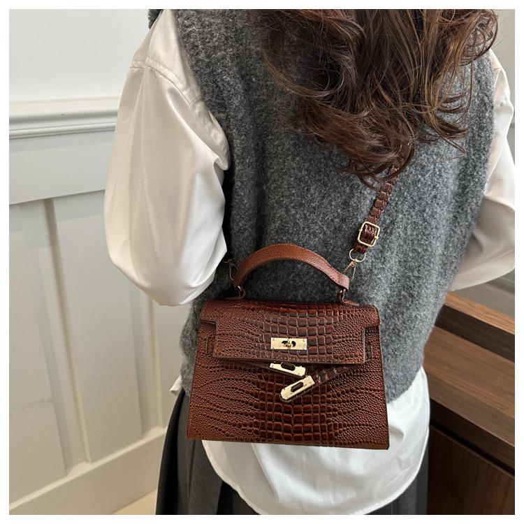 Women's New Fashion Minimalist Crossbody Bag Versatile Top Handle Satchel for Daily Casual