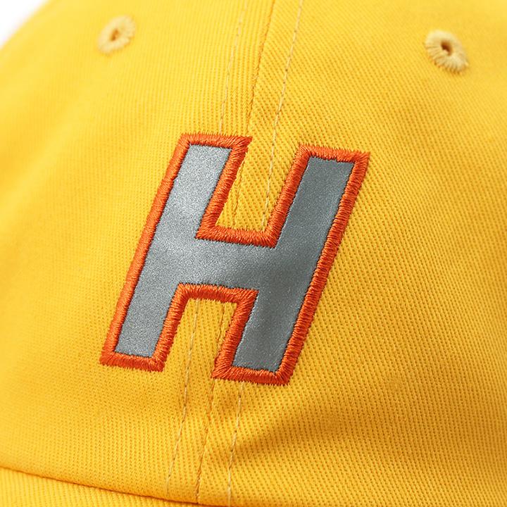 Heiteo H Logo Reflective Ball Cap Yellow