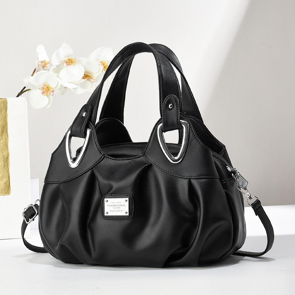 Trendy And Versatile Pu Shoulder Bag With Spacious Interior And Long Strap Comfortable
