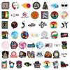 100 Cross-border Volleyball Graffiti Stickers for Phones, Skateboards & Luggage - Waterproof & Decorative