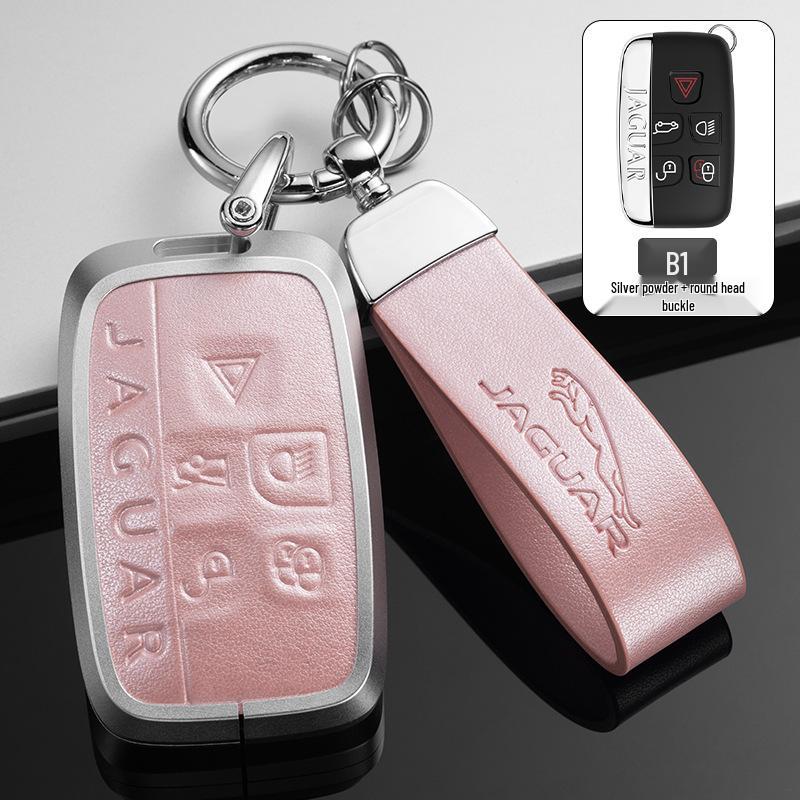 Jaguar Schlüsselhülle für 2022-2024 XEL/XFL/FPACE/XF/EPACE/XE Metallschale