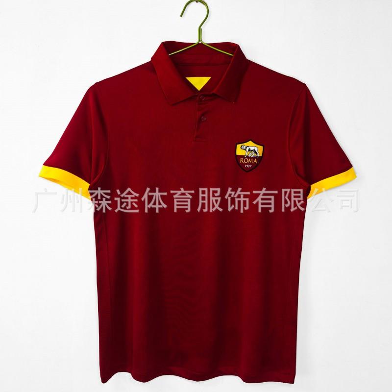 Vintage Football Jersey Short Sleeve Retro Soccer Shirt Men AC Milan Inter Roma Juventus