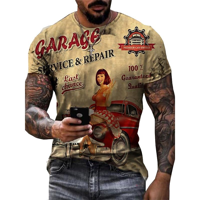 

Men s summer casual short-sleeved T-shirt XL