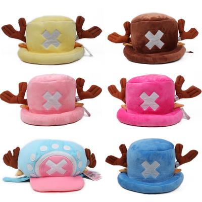 Anime Kawaii Plush Toys Cosplay Tony Chopper Cotton Hat Warm Winter Cap For Costume Adult Unisex Accessories Gifts
