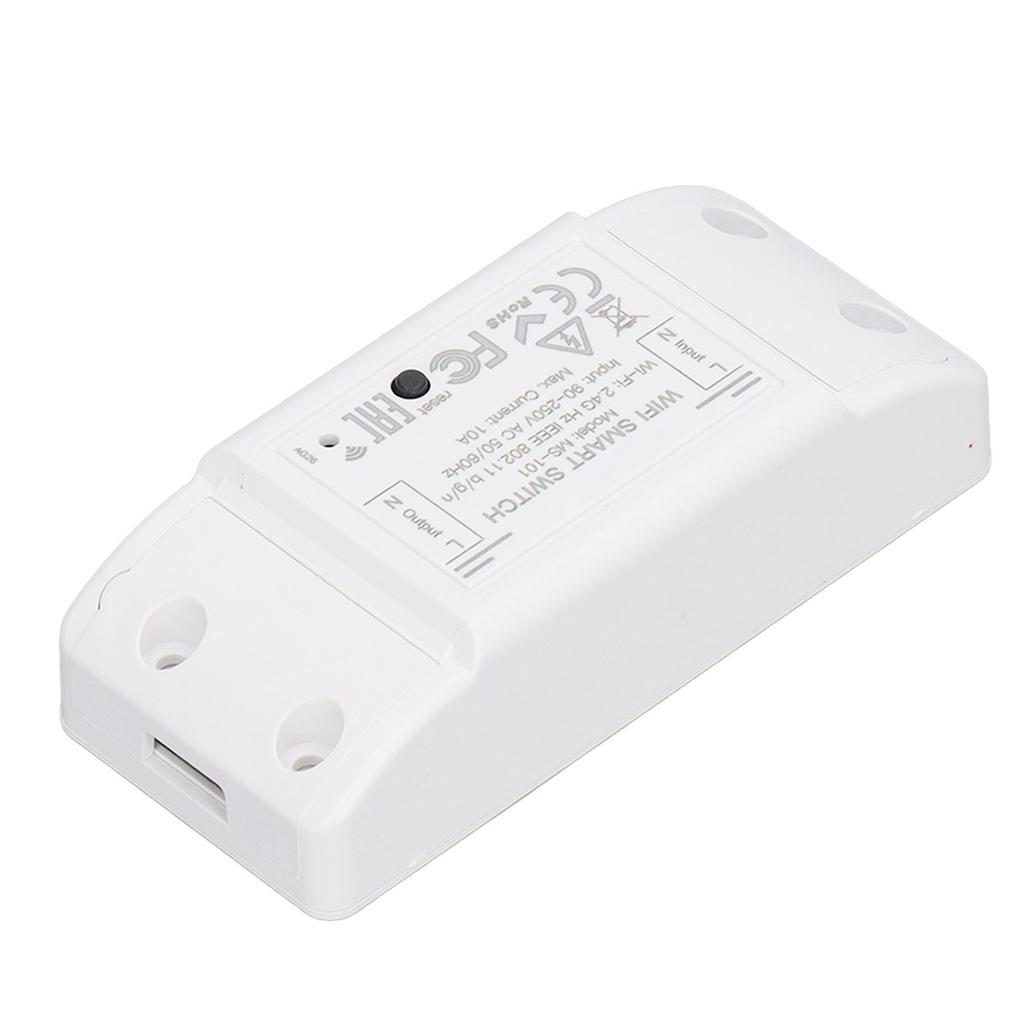 WLAN-Schaltermodul Unterstützung Sprachsteuerung Timing Smart Devices Ein Aus Steuermodul für Tuya APP 220W 10A 90‑250V