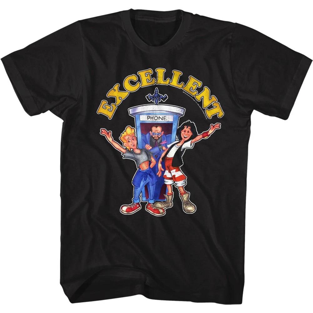 

Bill & Ted s Movie Excellent Rufus Phone Booth Bill & Ted Drawing Men s T shirt L