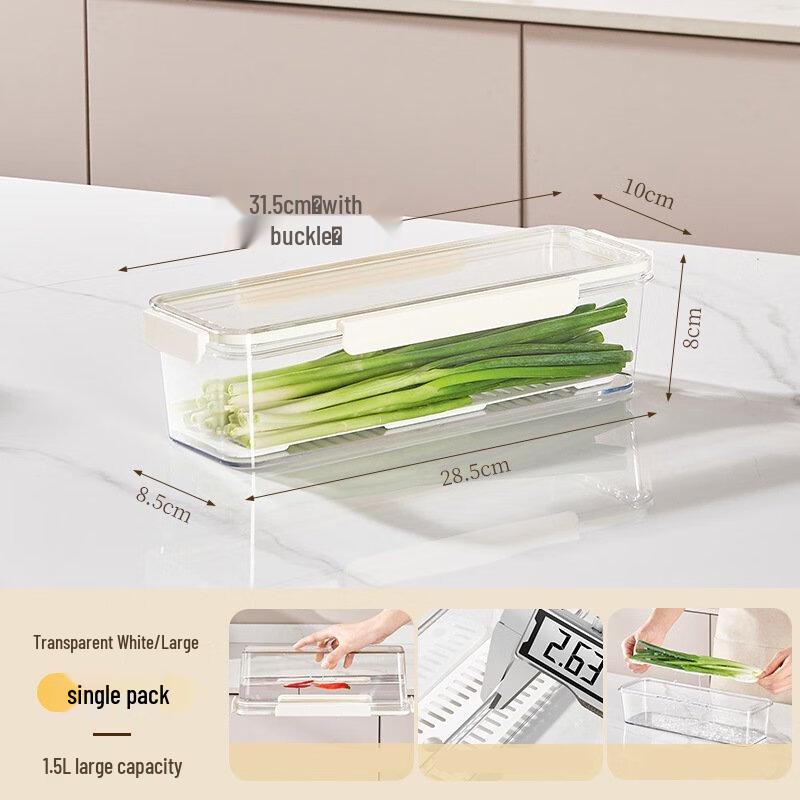 ZISIZ Refrigerator Food Storage Container