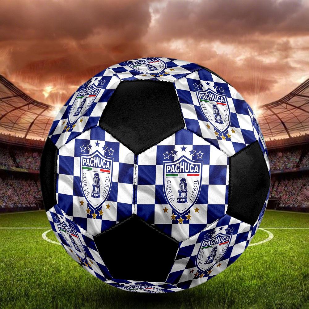 1pc C.F. Pachuca Soccer Ball Size 5 Indoor Soccer Ball Fashion Colorful Backyard Game - Great For Sports Fans Gift HE30