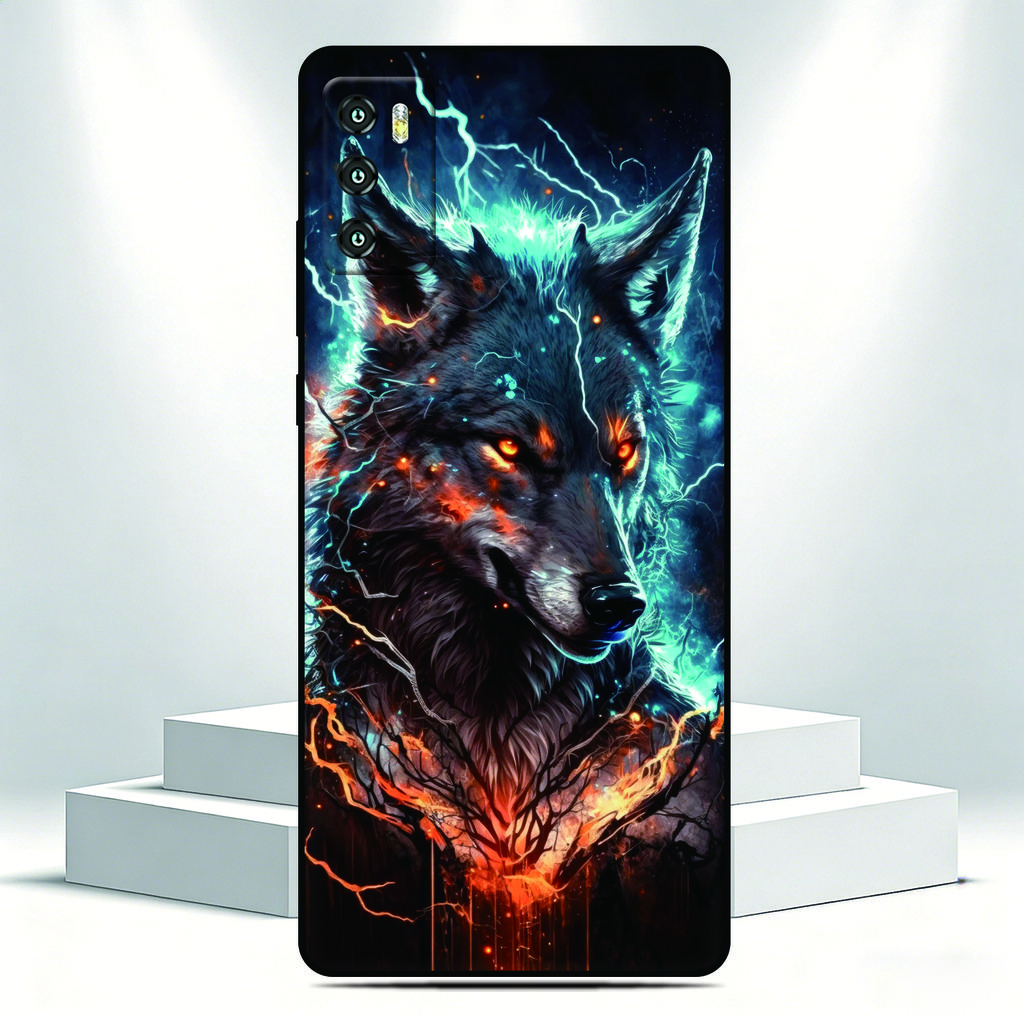 Μαλακή θήκη τηλεφώνου με σχέδιο Λύκου Για Doogee Note 56X 56 58 N55 N60 59 Pro Plus DIY Προσωποποιημένο Εξατομικευμένο Εικόνα Φωτογραφία Πίσω Κάλυμμα