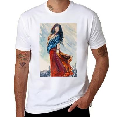 Gypsy Wind T-Shirt T-Shirts für Mann Grafik Vintage Mann T-Shirt Luxus T-Shirt Mann Baumwoll-T-Shirt
