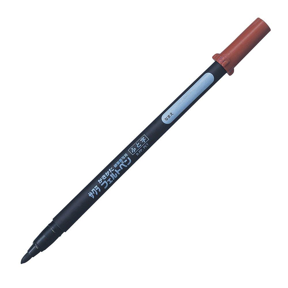 Sakura Writing Felt Black Cray-Pas Water-Based Marker, Pen, Bold, FKL-P#49,
