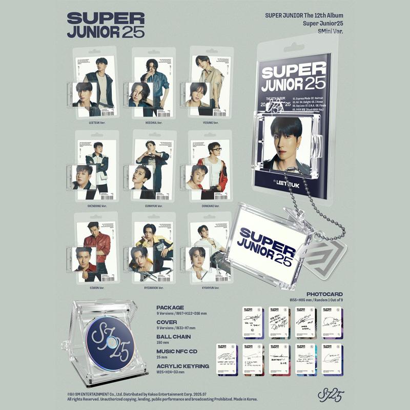 Super Junior 12th Album [Super Junior25] (SMini Ver.)